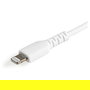 StarTech Cable USB-A a Lightning de 30 cm - Con Fibra de Aramid - Certificado Apple MFi - para iPhone 12 / iPad