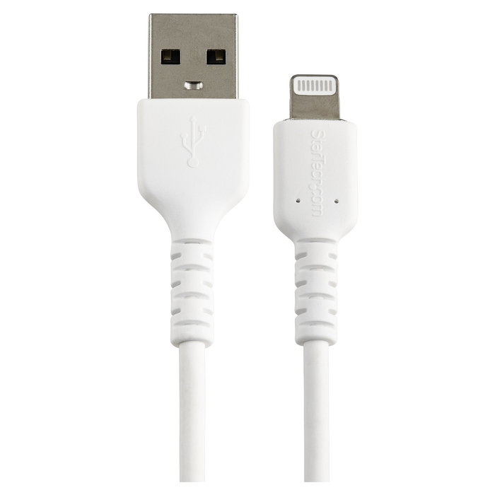 StarTech Cable USB-A a Lightning de 30 cm - Con Fibra de Aramid - Certificado Apple MFi - para iPhone 12 / iPad