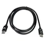 V7 V7USB2C-1M Cable USB C a USB C 2.0 de 1 Metro, Negro - 480 Mbps, Carga 3A, para Transferencia de Datos y Energía