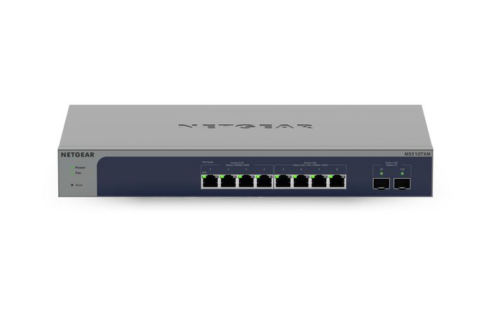 NETGEAR MS510TXM Switch gestionado con 8 puertos 10G y 2 SFP+ NETGEAR MS510TXM Switch gestionado con 8 puertos 10G y 2 SFP+