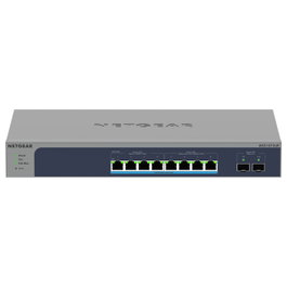 NETGEAR MS510TXUP Conmutador Gestionado L2/L3/L4 8 Puertos PoE++ (60W) + 2 SFP+ 10G Ethernet, Montaje en Rack, 140 Gbit/s
