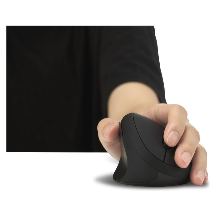 Kensington Pro Fit Ergo Ratón Ergonómico Vertical Inalámbrico para Zurdos, Negro Kensington Pro Fit Ergo Ratón Ergonómico Vertical Inalámbrico para Zurdos, Negro