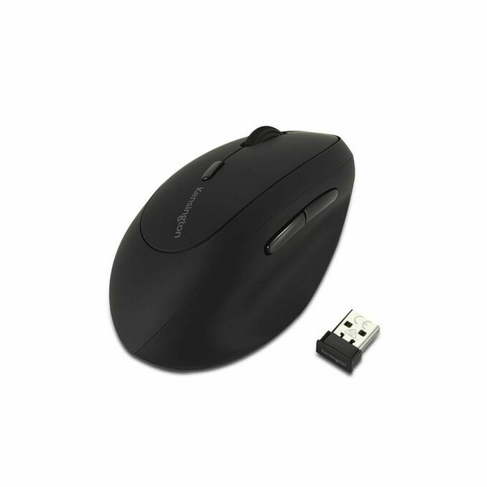 Kensington Pro Fit Ergo Ratón Ergonómico Vertical Inalámbrico para Zurdos, Negro Kensington Pro Fit Ergo Ratón Ergonómico Vertical Inalámbrico para Zurdos, Negro