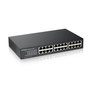 Zyxel GS1100-24E Switch Gigabit Ethernet de 24 puertos, No administrado, Negro