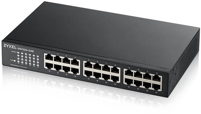 Zyxel GS1100-24E V3 Switch de red 24 puertos Gigabit no administrado