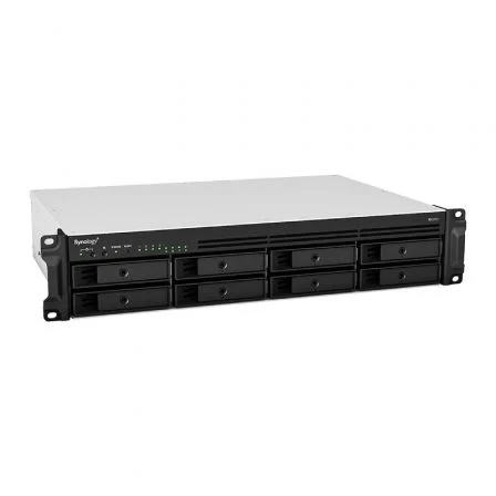 Synology NAS RS1221RP+ 8 Bahías 3.5"- 2.5" Rack Station 4GB DDR4 ECC