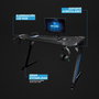 Mesa de Escritorio Gaming DEEP GAMING COO-DGMOB04 Negro 5 atm 1,64"