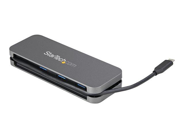 Startech HB30CM3A1CB Hub USB 3.2 Gen 1 Tipo-C 5 Gbps Negro y Gris