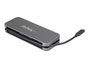 Startech HB30CM3A1CB Hub USB 3.2 Gen 1 Tipo-C 5 Gbps Negro y Gris