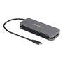 Startech HB30CM3A1CB Hub USB 3.2 Gen 1 Tipo-C 5 Gbps Negro y Gris
