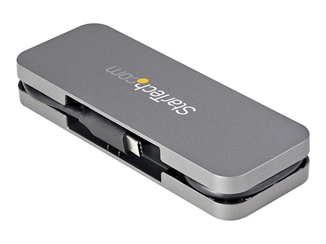 Startech HB30CM3A1CB Hub USB 3.2 Gen 1 Tipo-C 5 Gbps Negro y Gris