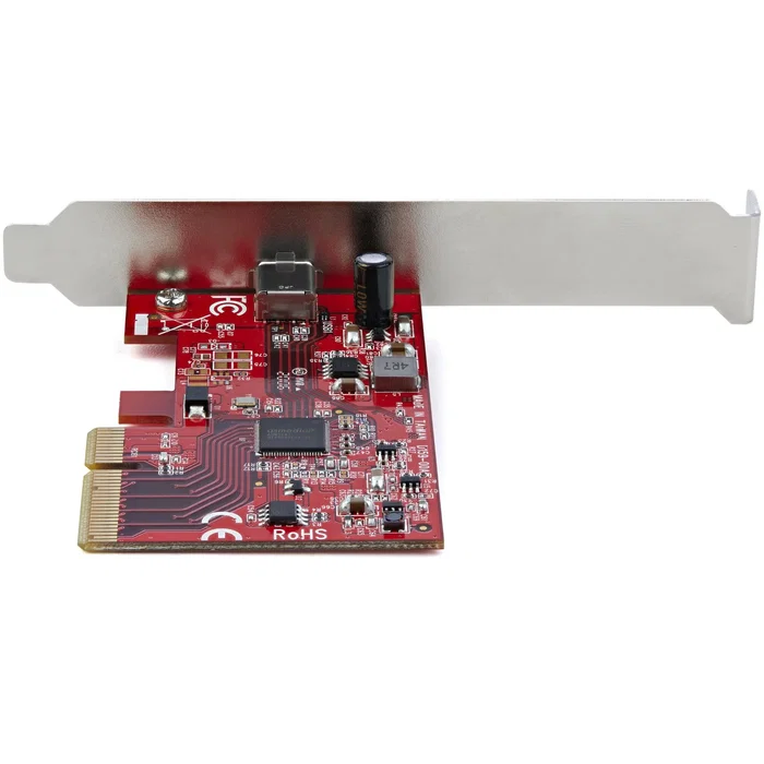 StarTech Tarjeta PCIe con 1 puerto USB-C 3.2 Gen 2x2 de 20Gbps StarTech Tarjeta PCIe con 1 puerto USB-C 3.2 Gen 2x2 de 20Gbps