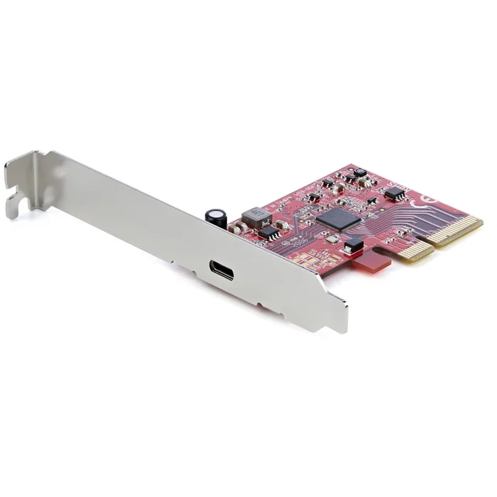 StarTech Tarjeta PCIe con 1 puerto USB-C 3.2 Gen 2x2 de 20Gbps StarTech Tarjeta PCIe con 1 puerto USB-C 3.2 Gen 2x2 de 20Gbps