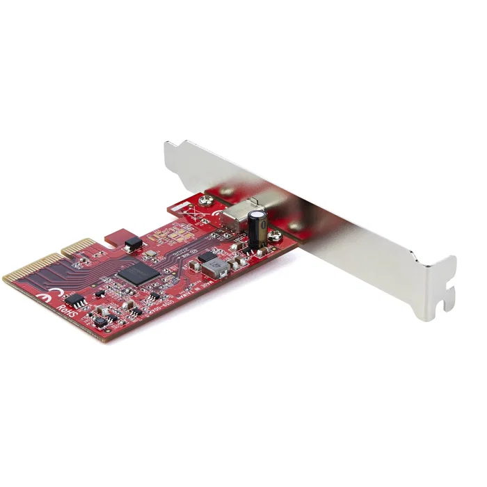 StarTech Tarjeta PCIe con 1 puerto USB-C 3.2 Gen 2x2 de 20Gbps StarTech Tarjeta PCIe con 1 puerto USB-C 3.2 Gen 2x2 de 20Gbps