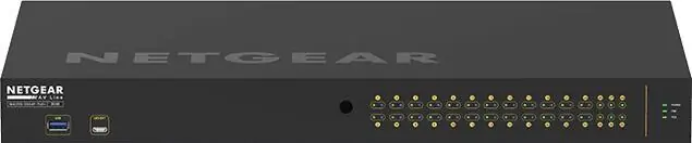 NETGEAR M4250-26G4F-PoE+ GSM4230P-100EUS Switch Gestionado L2/L3 con 24 puertos PoE+ y 4 SFP NETGEAR M4250-26G4F-PoE+ GSM4230P-100EUS Switch Gestionado L2/L3 con 24 puertos PoE+ y 4 SFP