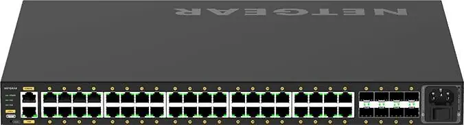 NETGEAR M4250-40G8F-POE+ Switch Gestionable L3 con 40 puertos PoE+ y 8 SFP