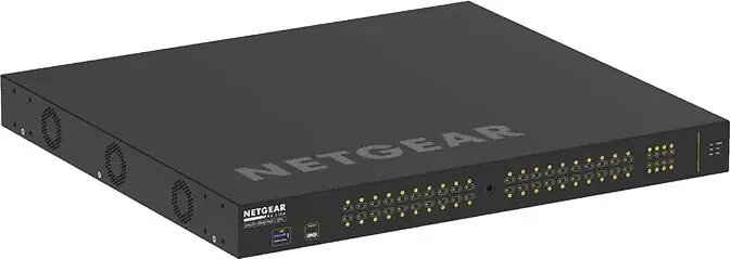 NETGEAR M4250-40G8F-POE+ Switch Gestionable AV Line con 40 puertos PoE+ y 8 SFP NETGEAR M4250-40G8F-POE+ Switch Gestionable AV Line con 40 puertos PoE+ y 8 SFP