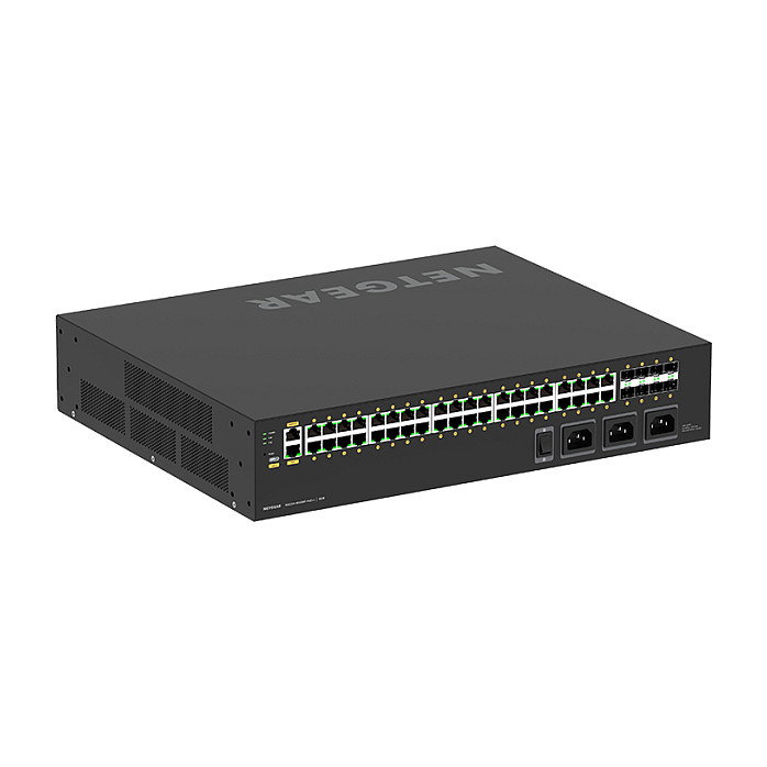 NETGEAR M4250-40G8XF-PoE++ Switch Administrado L2/L3, 40 Puertos Gigabit PoE++, 8 Ranuras SFP+, Rack 2U, 2880W PoE Budget