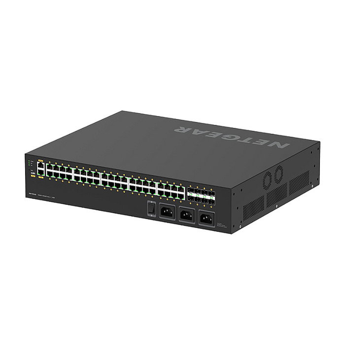 NETGEAR M4250-40G8XF-PoE++ Switch Administrado L2/L3, 40 Puertos Gigabit PoE++, 8 Ranuras SFP+, Rack 2U, 2880W PoE Budget