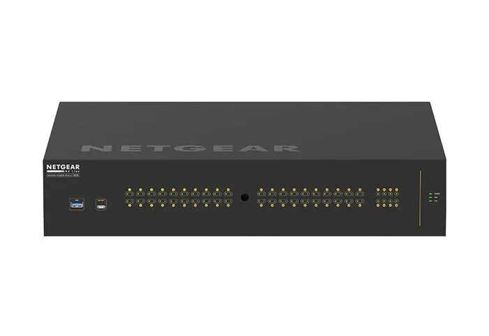 NETGEAR M4250-40G8XF-PoE++ Switch Gestionado L2/L3 de 40 Puertos Gigabit PoE++ (2880W) y 8 SFP+, Montaje en Rack 2U NETGEAR M4250-40G8XF-PoE++ Switch Gestionado L2/L3 de 40 Puertos Gigabit PoE++ (2880W) y 8 SFP+, Montaje en Rack 2U
