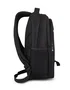 Urban Factory Dailee Mochila Informal 14" para Ordenador Portátil, Negro Nylon, Resistente al Agua, Doble Compartimento, Bolsillos Laterales, Correa para Trolley