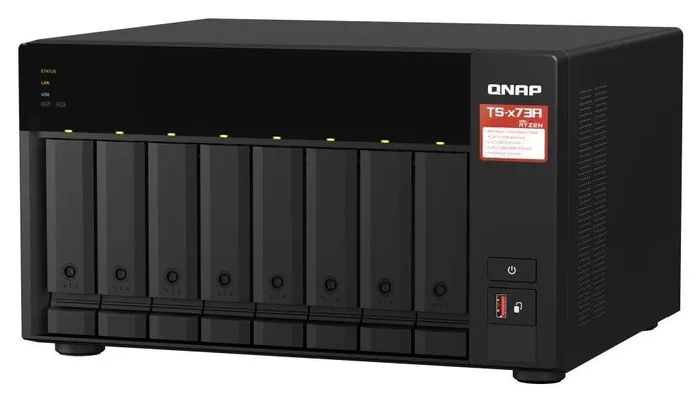QNAP TS-873A-8G NAS de 8 bahías con AMD Ryzen V1500B y 8GB DDR4