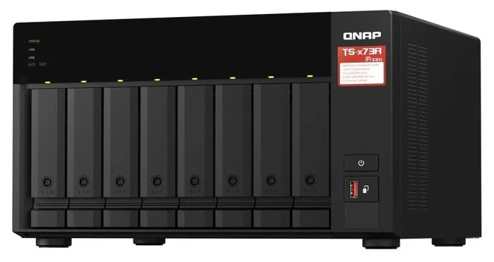 QNAP TS-873A-8G NAS de 8 bahías con AMD Ryzen V1500B y 8GB DDR4