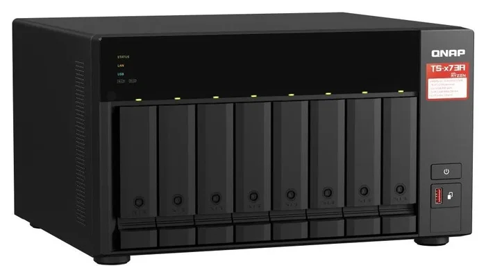 QNAP TS-873A-8G NAS de 8 bahías con AMD Ryzen V1500B y 8GB DDR4