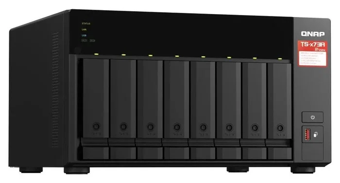 QNAP TS-873A-8G NAS de 8 bahías con AMD Ryzen V1500B y 8GB DDR4