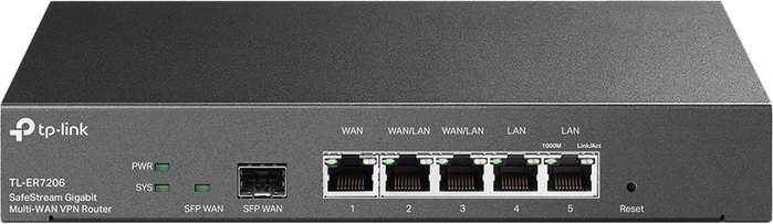TP-Link Omada ER7206 Router VPN Gigabit Multi-WAN Negro