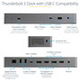 StarTech.com Docking Station Thunderbolt 3 y USB-C Dual 4K 60Hz