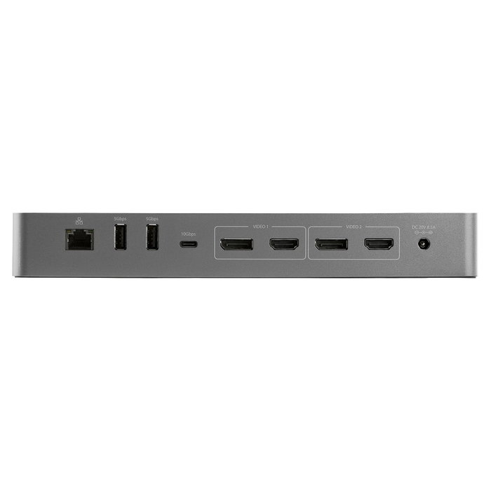 StarTech.com Docking Station Thunderbolt 3 y USB-C Dual 4K 60Hz StarTech.com Docking Station Thunderbolt 3 y USB-C Dual 4K 60Hz