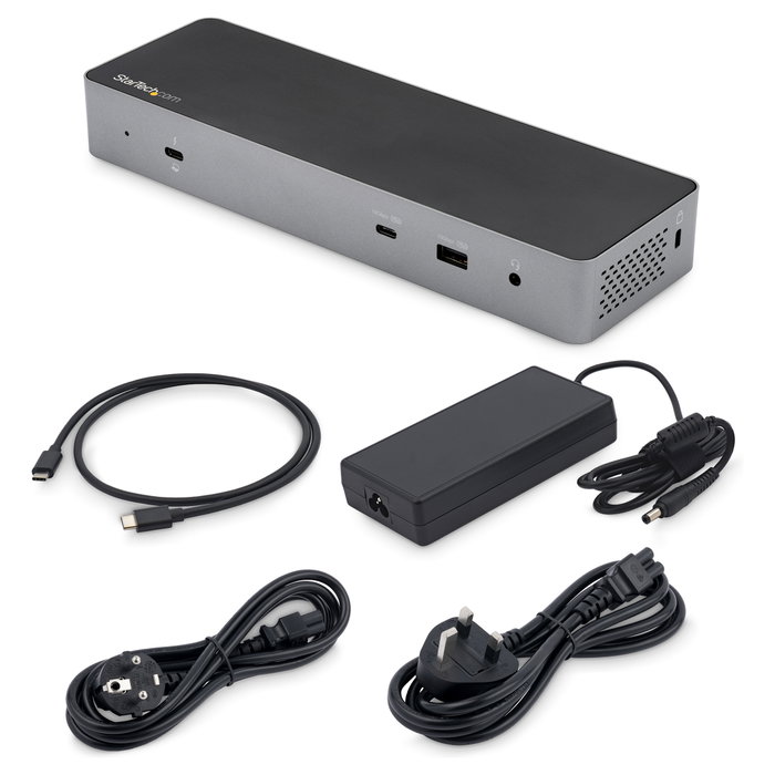 StarTech.com Docking Station Thunderbolt 3 y USB-C Dual 4K 60Hz StarTech.com Docking Station Thunderbolt 3 y USB-C Dual 4K 60Hz