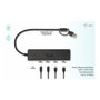 I-Tec USB-C Hub 2+2x USB-C/A Perp USB-C Metal Hub 2x USB-C 2x USB-A