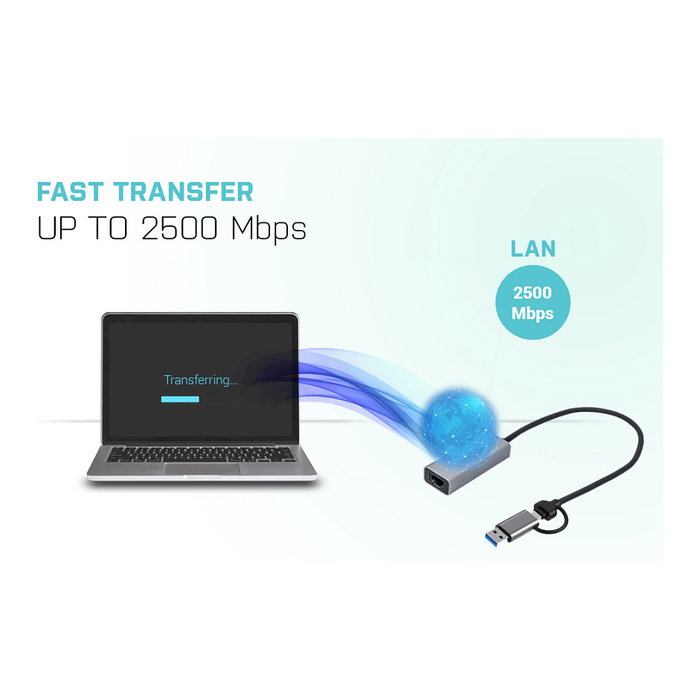 I-tec usb-c 2.5gbps lan adapteraccs i-tec usb-c metal ethernet I-tec usb-c 2.5gbps lan adapteraccs i-tec usb-c metal ethernet