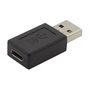 I-TEC Adaptador USB-C a USB-A 10 Gbps Negro