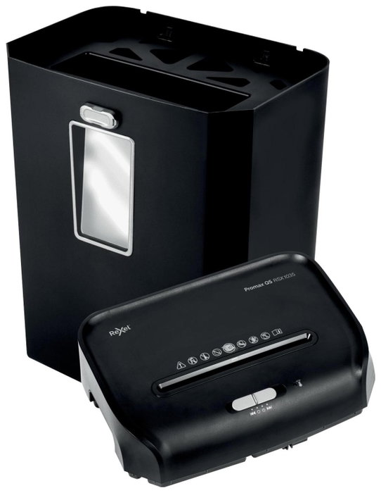 Rexel Promax QS RSX1035 Destructora de Papel Corte Cruzado Negro