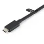 StarTech.com Cable Híbrido USB-C a USB-C de 1m con Adaptador USB-A Negro USBCCADP
