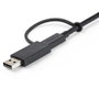 Startech Cable USB-C a USB-A con Adaptador para Carga y Sincronización