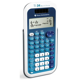 Texas Instruments TI-34 MultiView Azul