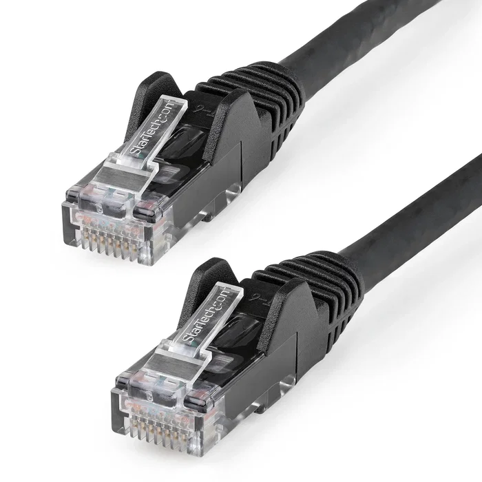 StarTech.com Cable Ethernet CAT6 de 2m LSZH Negro Snagless 10Gbps PoE 100W StarTech.com Cable Ethernet CAT6 de 2m LSZH Negro Snagless 10Gbps PoE 100W