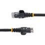 Startech Cable de Red Ethernet Cat6 UTP, Macho-Macho, RJ45, Negro, 3 Metros