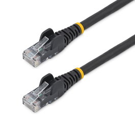 Startech Cable de Red Ethernet Cat6 UTP, Macho-Macho, RJ45, Negro, 3 Metros