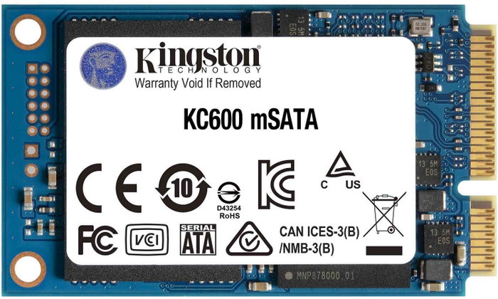 Kingston KC600 1 TB mSATA SSD