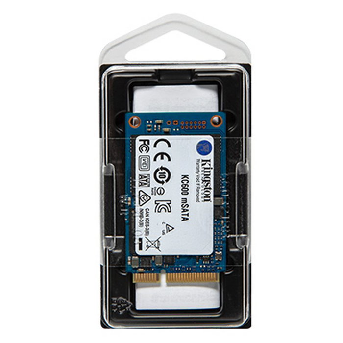Disco ssd kingston kc600 msata 1tb sata3 rw: 550/520mb/s, xts aes 256-bit encryption,3d tlc