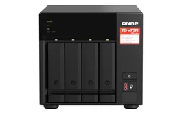 QNAP TS-473A NAS Torre Ryzen Embedded V1500B 8 GB DDR4 0 TB