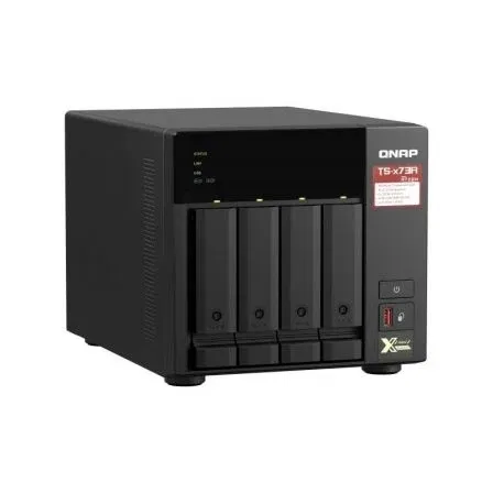 Qnap TS-473A-8G NAS Torre 4 Bahías 3.5"- 2.5" 8GB DDR4