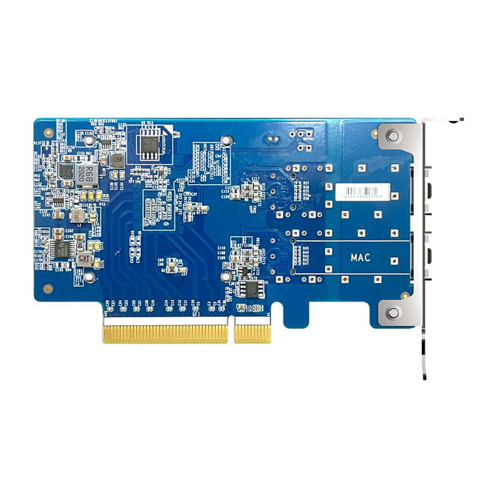 QNAP QXG-25G2SF-CX6 Tarjeta de Red 2x 25GbE SFP28 PCIe 4.0 para NAS QNAP QXG-25G2SF-CX6 Tarjeta de Red 2x 25GbE SFP28 PCIe 4.0 para NAS