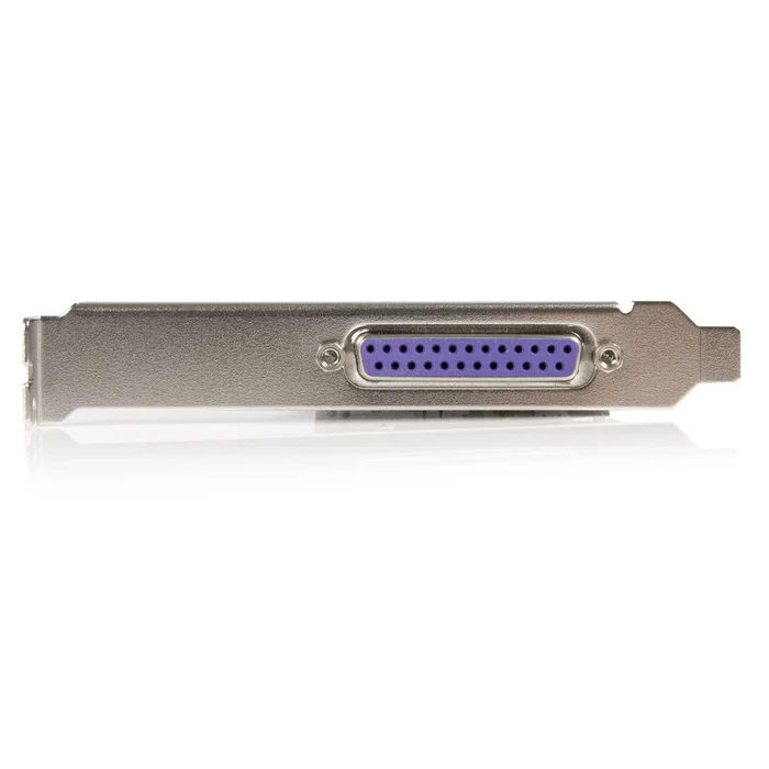 StarTech.com Tarjeta Controladora PCIe x1 a Puerto Paralelo DB25 LPT - Adaptador Interno PEX1P2 para Impresoras, Escáneres y Equipo Industrial