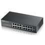 Zyxel GS1100-16 - Switch 16 Puertos Gigabit Ethernet No Administrado, 32 Gbit/s, Montaje en Rack, Fuente Incluida - EU0103F